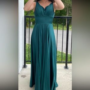Emerald Green Formal Dress